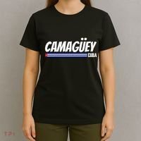 CamagüEy Cuba Travel Proud Cuban Cuba Flag Camaguey T-Shirt thumb 4