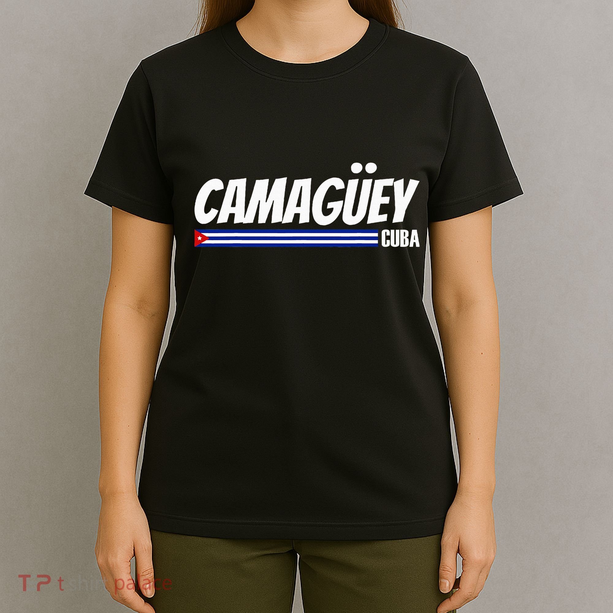 CamagüEy Cuba Travel Proud Cuban Cuba Flag Camaguey T-Shirt