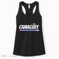 CamagüEy Cuba Travel Proud Cuban Cuba Flag Camaguey Women's Tank Top thumb 0