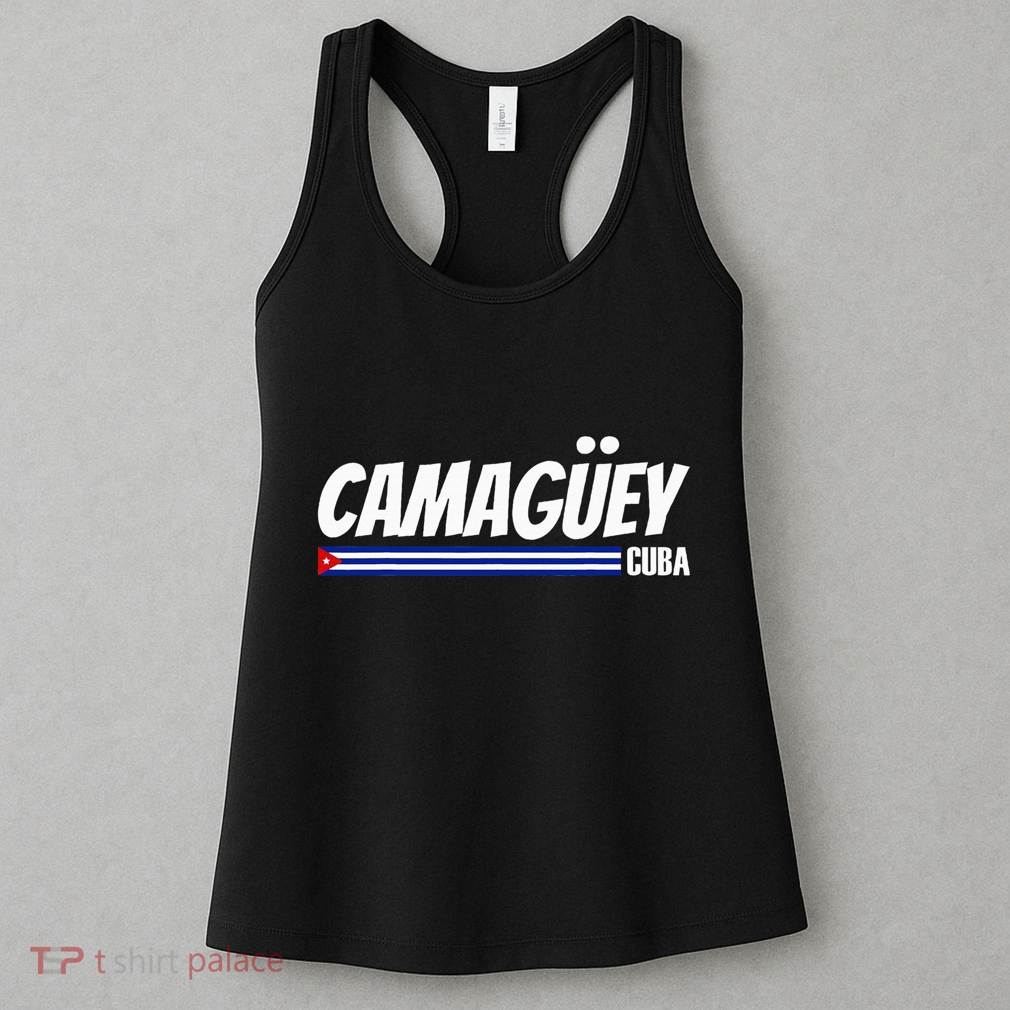 CamagüEy Cuba Travel Proud Cuban Cuba Flag Camaguey Women's Tank Top