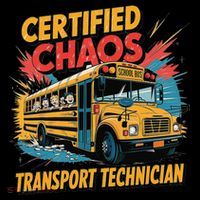 Certified Chaos Transport Technician Funny School Bus Coffee Mug thumb 5
