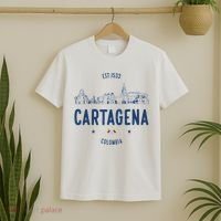 Cartagena Colombia Travel T-Shirt thumb 2