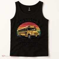 Certified Chaos Transport Technician Funny Driver School Tank Top thumb 2