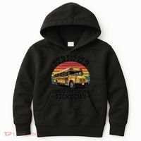 Certified Chaos Transport Technician Funny Driver School Kids Hoodie thumb 0