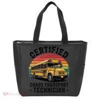 Certified Chaos Transport Technician Funny Driver School Tote Bag thumb 0