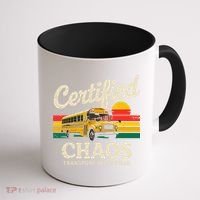 Certified Chaos Transport Technician Funny Driver School Coffee Mug thumb 1