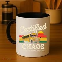Certified Chaos Transport Technician Funny Driver School Coffee Mug thumb 4