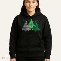 Chess Christmas Tree Funny Xmas Team Sport Gift Hoodie thumb 5
