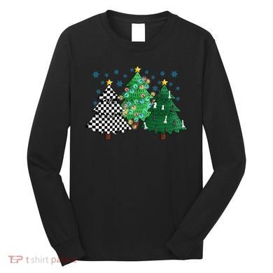Chess Christmas Tree Funny Xmas Team Sport Gift Long Sleeve Shirt