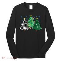 Chess Christmas Tree Funny Xmas Team Sport Gift Long Sleeve Shirt thumb 0