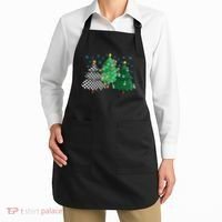 Chess Christmas Tree Funny Xmas Team Sport Gift Apron thumb 2