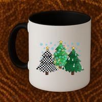 Chess Christmas Tree Funny Xmas Team Sport Gift Coffee Mug thumb 2