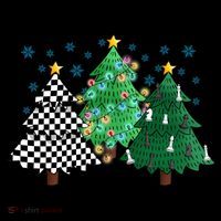 Chess Christmas Tree Funny Xmas Team Sport Gift Coffee Mug thumb 5