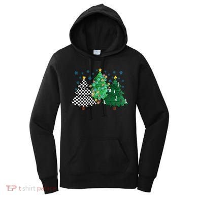 Chess Christmas Tree Funny Xmas Team Sport Gift Women's Hoodie