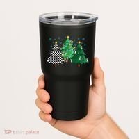 Chess Christmas Tree Funny Xmas Team Sport Gift Tumbler thumb 2
