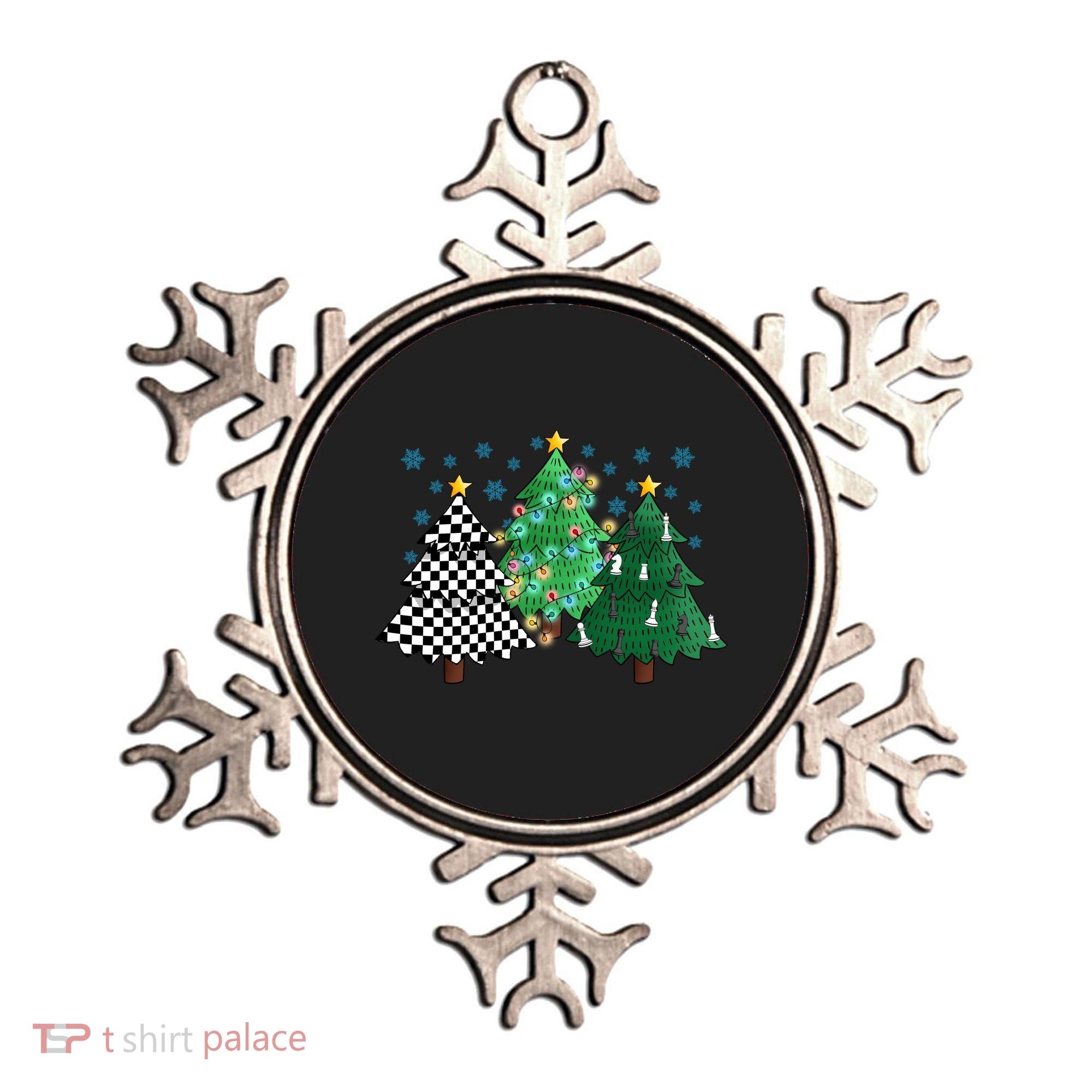Chess Christmas Tree Funny Xmas Team Sport Gift Ornament