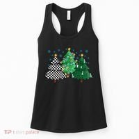 Chess Christmas Tree Funny Xmas Team Sport Gift Women's Tank Top thumb 0