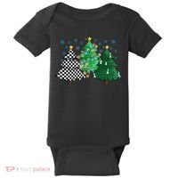 Chess Christmas Tree Funny Xmas Team Sport Gift Baby Bodysuit thumb 0