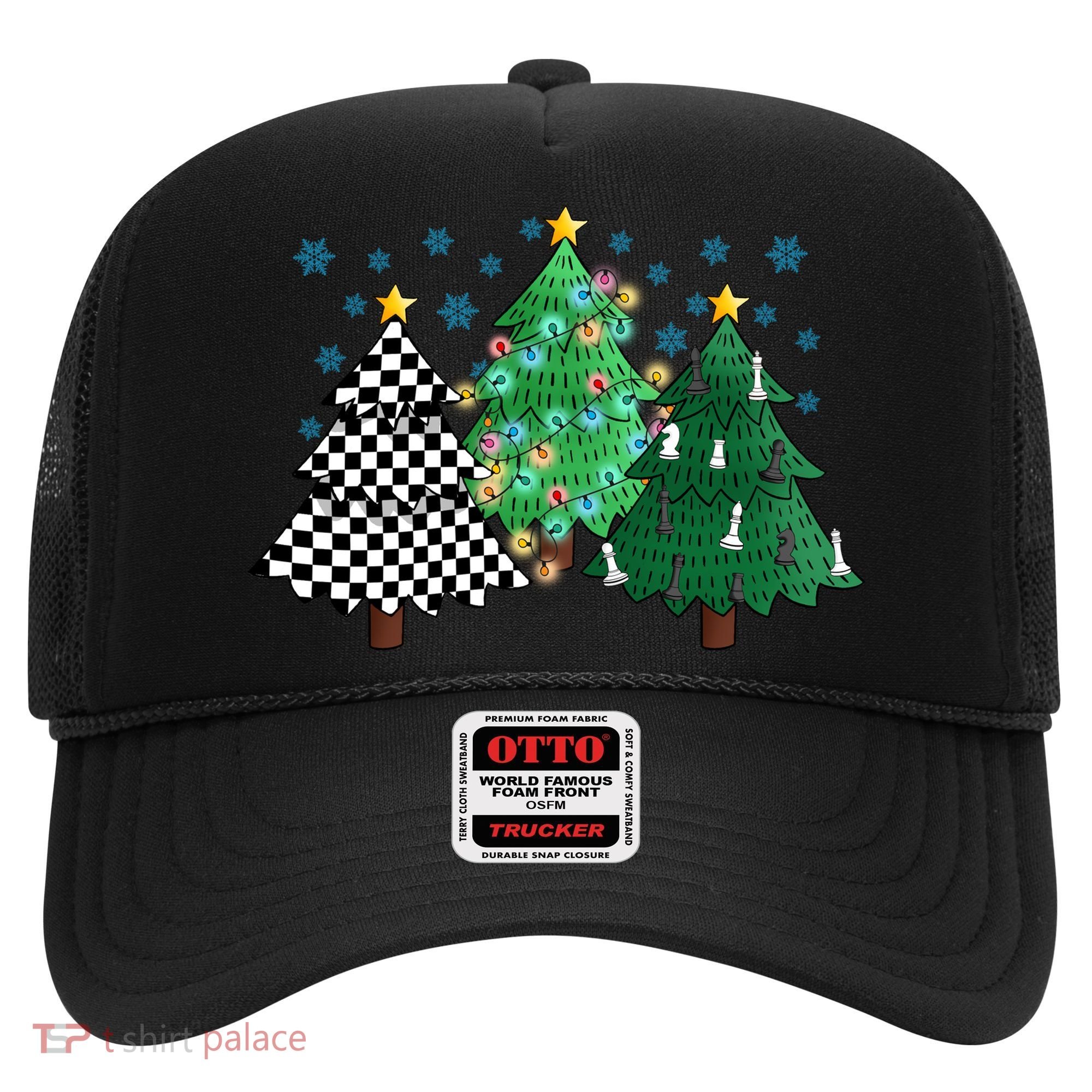 Chess Christmas Tree Funny Xmas Team Sport Gift Hat