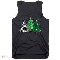 Chess Christmas Tree Funny Xmas Team Sport Gift Tank Top thumb 0