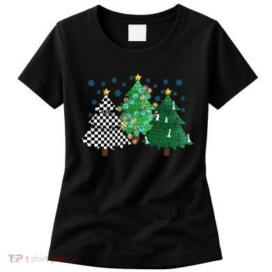 Chess Christmas Tree Funny Xmas Team Sport Gift Women's T-Shirt