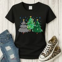 Chess Christmas Tree Funny Xmas Team Sport Gift Women's T-Shirt thumb 3