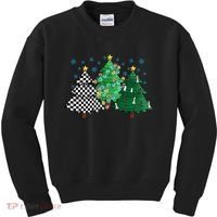 Chess Christmas Tree Funny Xmas Team Sport Gift Kids Sweatshirt thumb 0