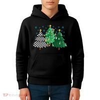 Chess Christmas Tree Funny Xmas Team Sport Gift Kids Hoodie thumb 4