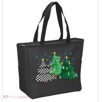 Chess Christmas Tree Funny Xmas Team Sport Gift Tote Bag thumb 2