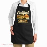 Certified Chaos Transport Technician School Bus Driver Funny  Apron thumb 2