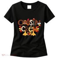 Cousin Crew Thanksgiving Turkey Family Matching Women's T-Shirt thumb 0