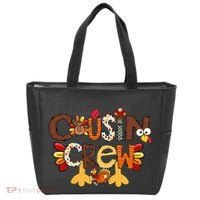 Cousin Crew Thanksgiving Turkey Family Matching Tote Bag thumb 0