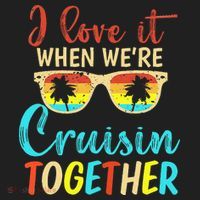 Cousin Cruise Trip I Love It When Were Cruising Together Women's Sweatshirt thumb 2