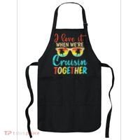 Cousin Cruise Trip I Love It When Were Cruising Together Apron thumb 0