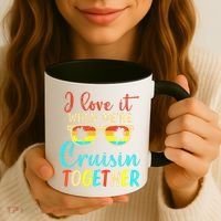 Cousin Cruise Trip I Love It When Were Cruising Together Coffee Mug thumb 3