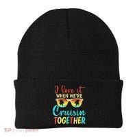 Cousin Cruise Trip I Love It When Were Cruising Together Beanie thumb 0