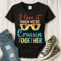 Cousin Cruise Trip I Love It When Were Cruising Together Women's T-Shirt thumb 3