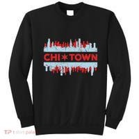 Chicago Chi Town Flag Skyline Sweatshirt thumb 0