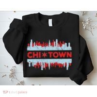 Chicago Chi Town Flag Skyline Sweatshirt thumb 2