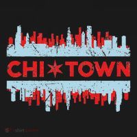 Chicago Chi Town Flag Skyline Mousepad thumb 1