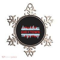 Chicago Chi Town Flag Skyline Ornament thumb 0