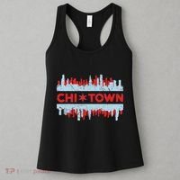 Chicago Chi Town Flag Skyline Women's Tank Top thumb 3