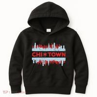 Chicago Chi Town Flag Skyline Kids Hoodie thumb 0
