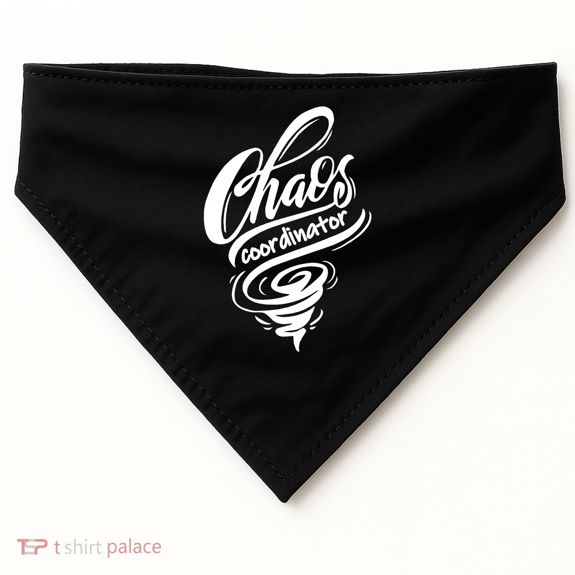 Chaos Coordinator Teacher Letter USA-Made Doggie Bandana