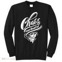 Chaos Coordinator Teacher Letter Sweatshirt thumb 0