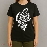 Chaos Coordinator Teacher Letter T-Shirt thumb 4