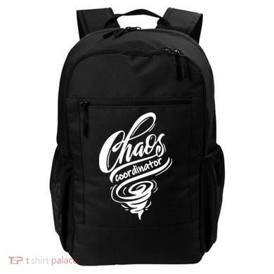 Chaos Coordinator Teacher Letter Backpack