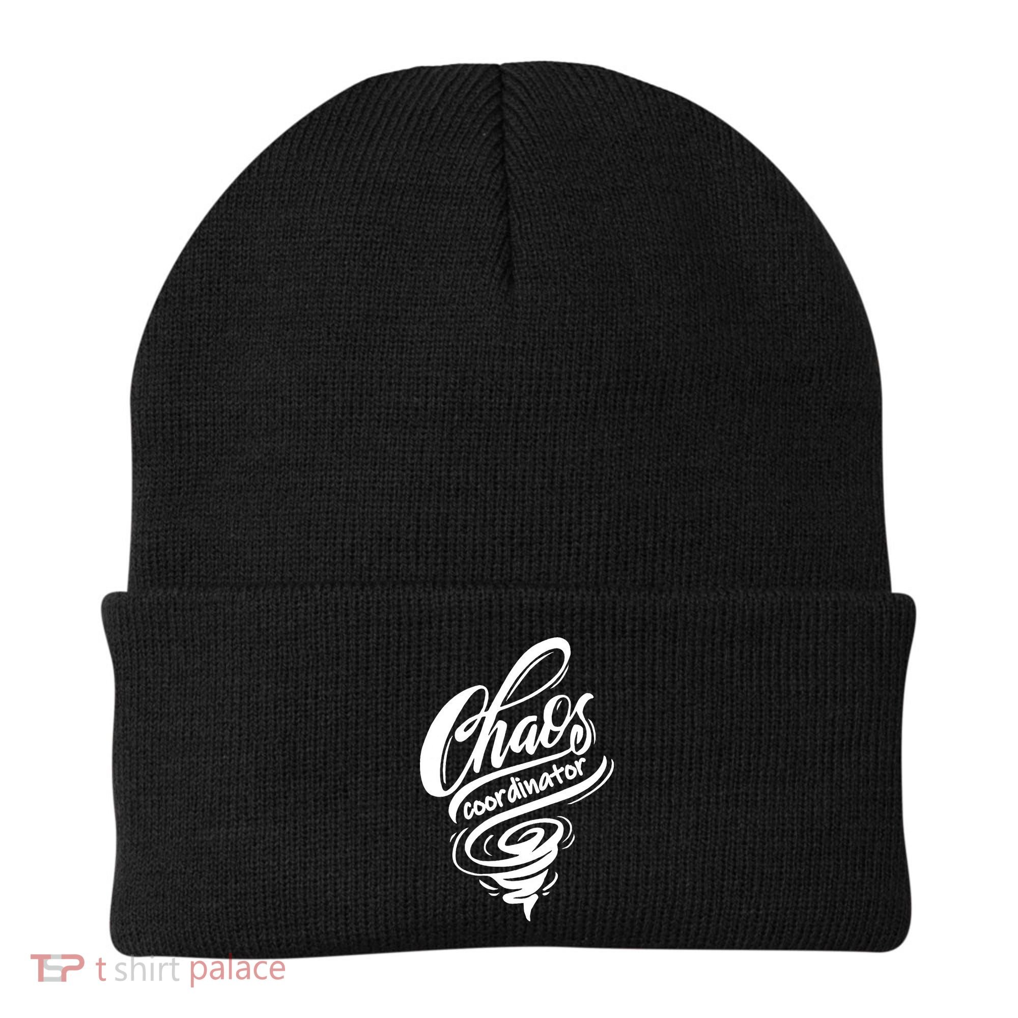 Chaos Coordinator Teacher Letter Beanie
