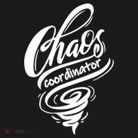 Chaos Coordinator Teacher Letter Polo thumb 3