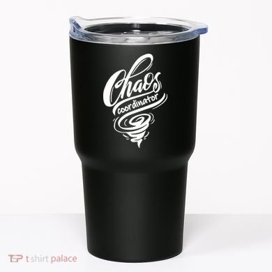 Chaos Coordinator Teacher Letter Tumbler